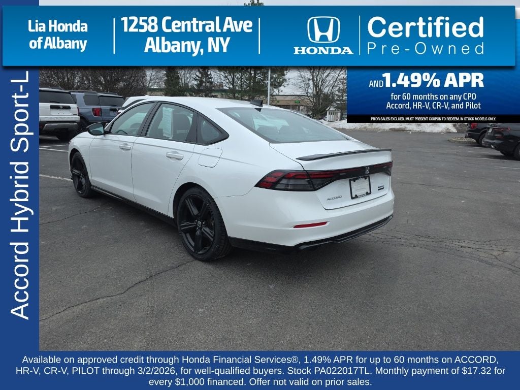 2023 Honda Accord Hybrid Sport-L