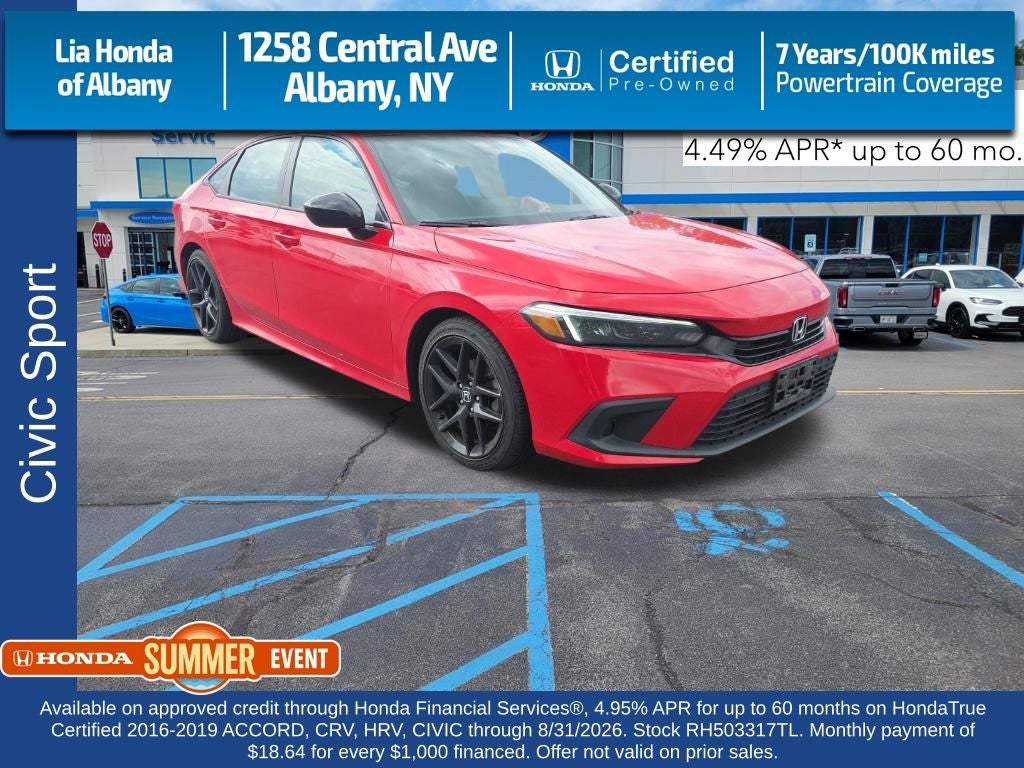 2024 Honda Civic Sport