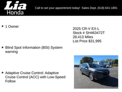 2025 Honda CR-V EX-L