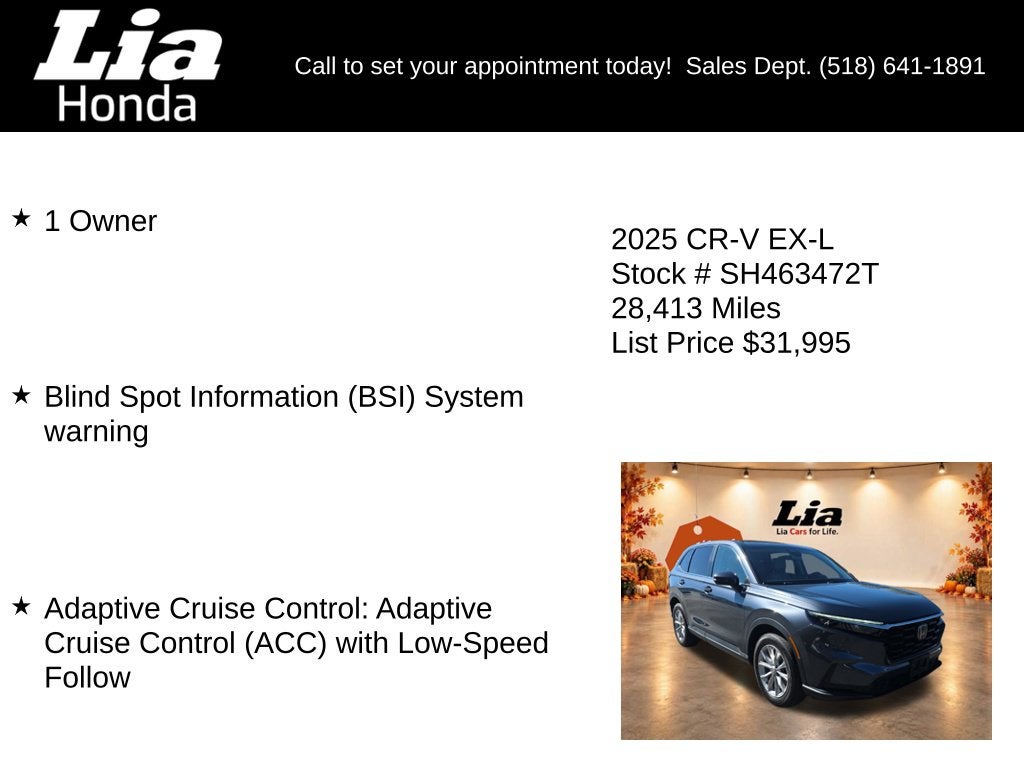 2025 Honda CR-V EX-L