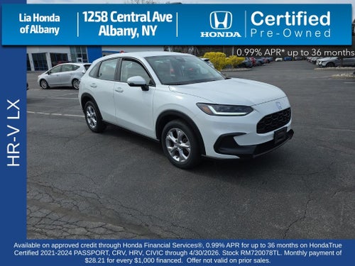 2024 Honda HR-V LX
