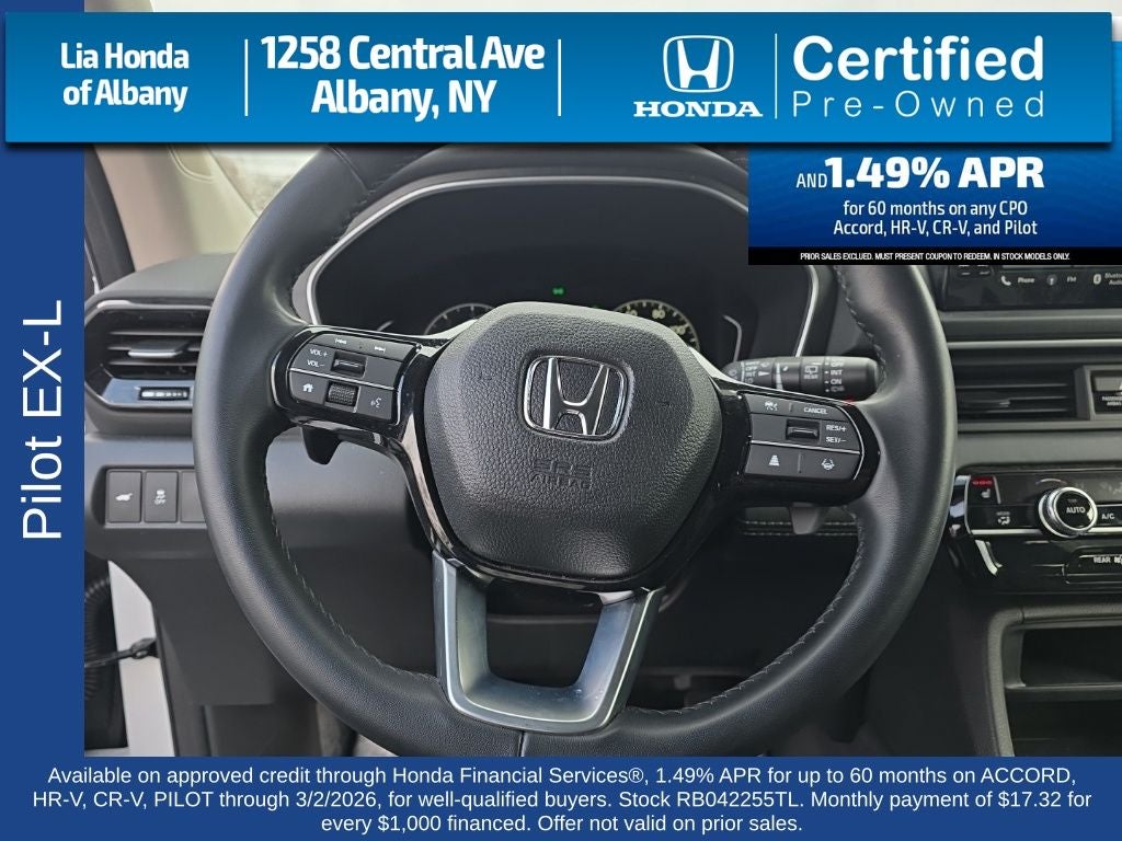 2024 Honda Pilot EX-L 8 Passenger