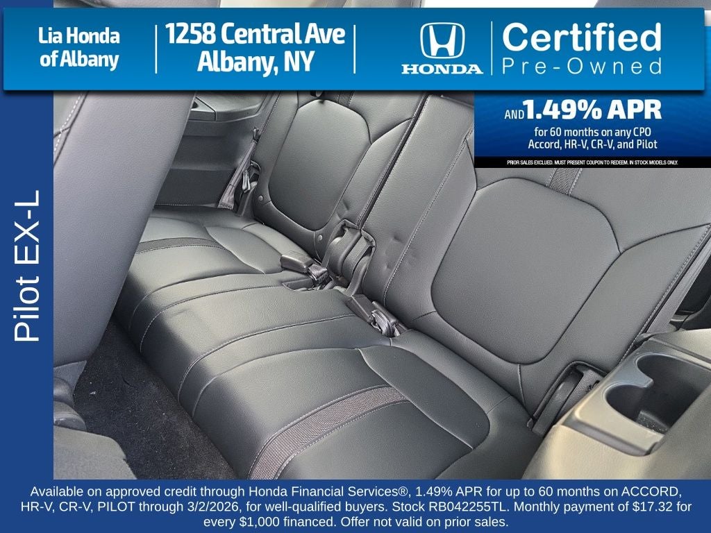 2024 Honda Pilot EX-L 8 Passenger