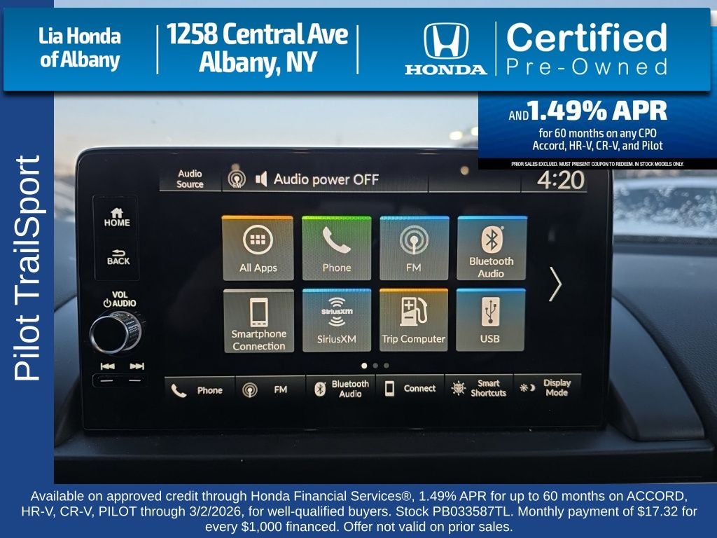 2023 Honda Pilot TrailSport