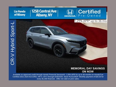 2024 Honda CR-V Hybrid Sport-L