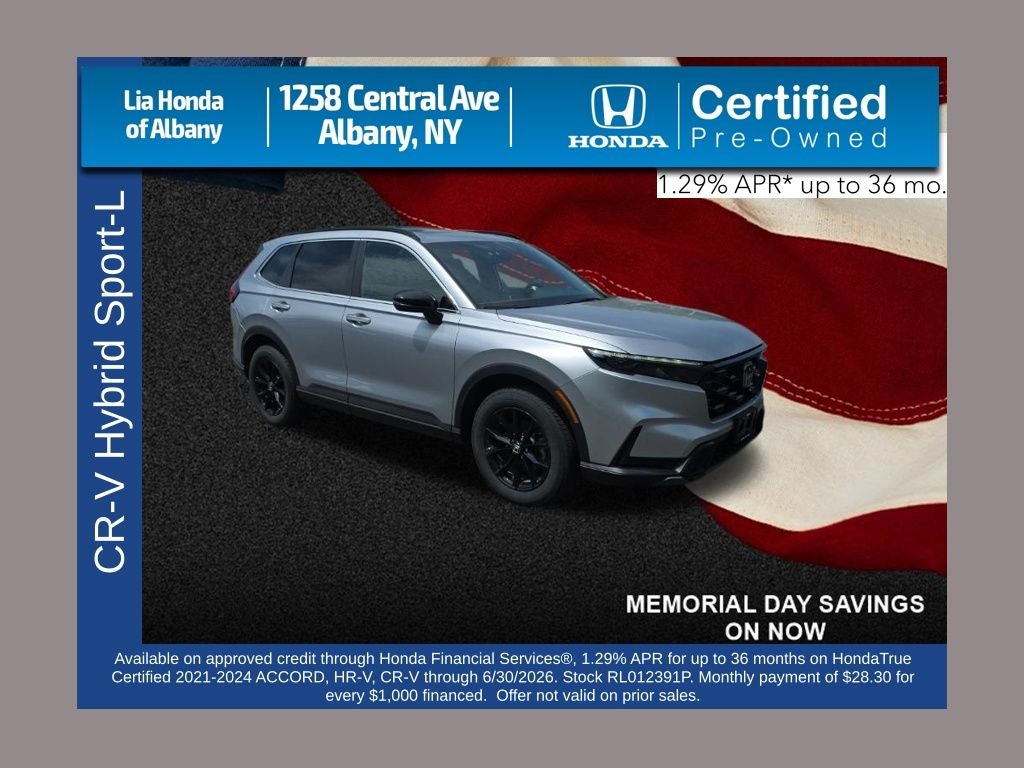 2024 Honda CR-V Hybrid Sport-L