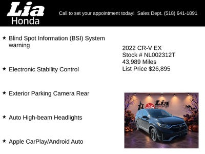 2022 Honda CR-V EX