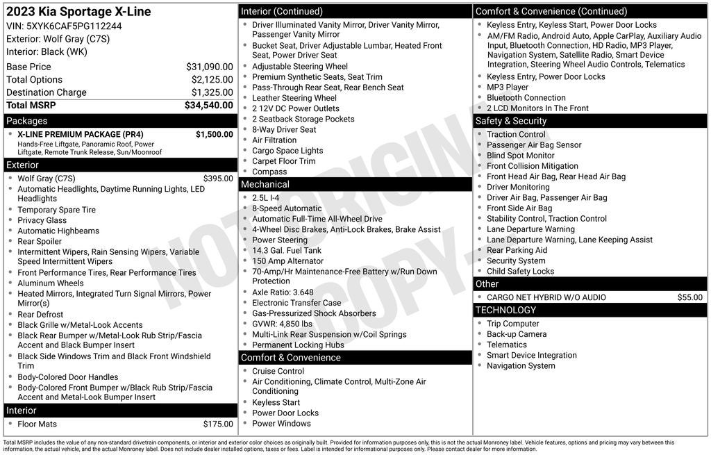 2023 Kia Sportage X-Line
