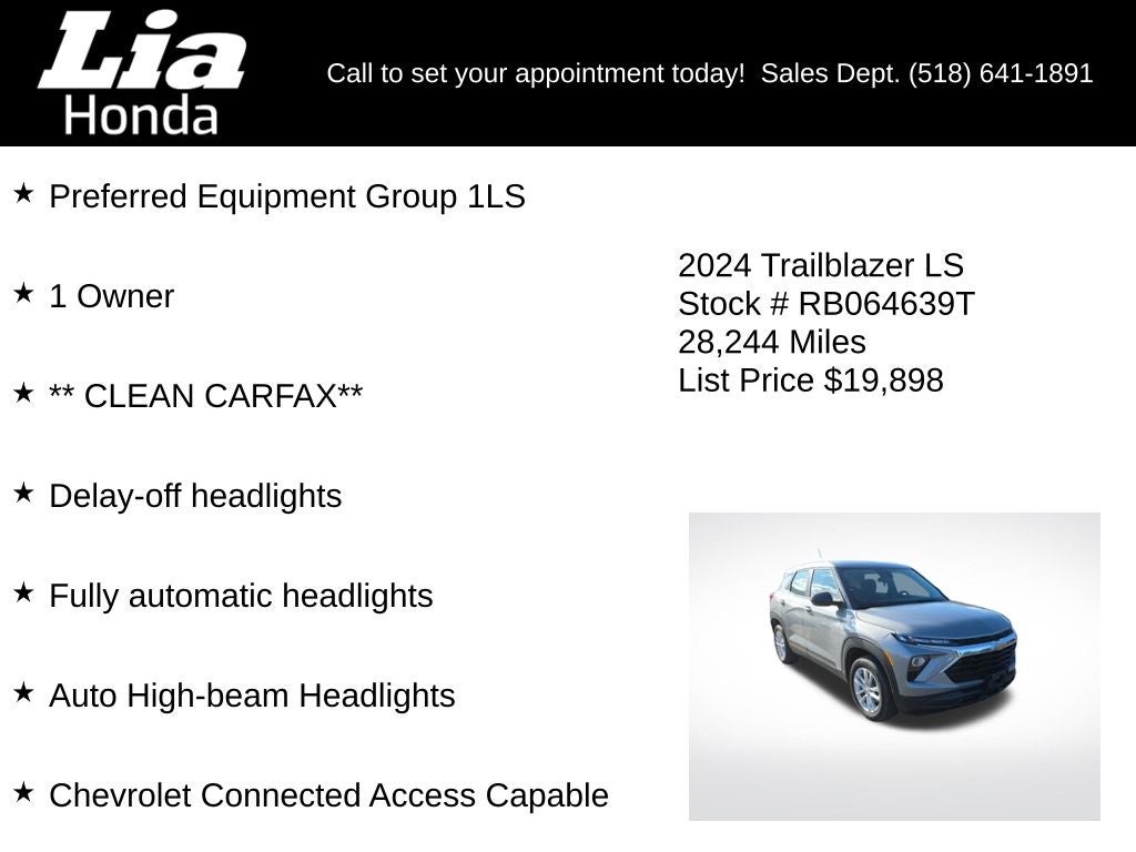 2024 Chevrolet TrailBlazer LS