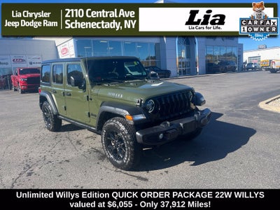 2021 Jeep Wrangler Unlimited Willys