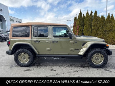 2026 Jeep Wrangler Willys