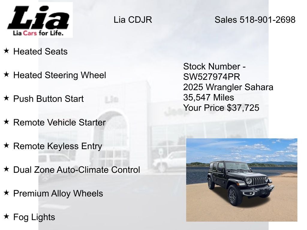 2025 Jeep Wrangler Sahara