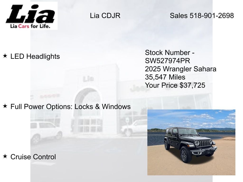 2025 Jeep Wrangler Sahara