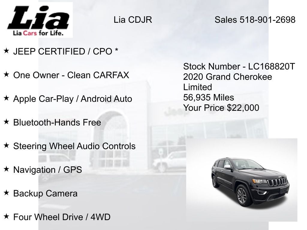 2020 Jeep Grand Cherokee Limited