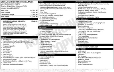 2026 Jeep Grand Cherokee Laredo