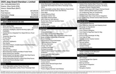 2025 Jeep Grand Cherokee L Limited