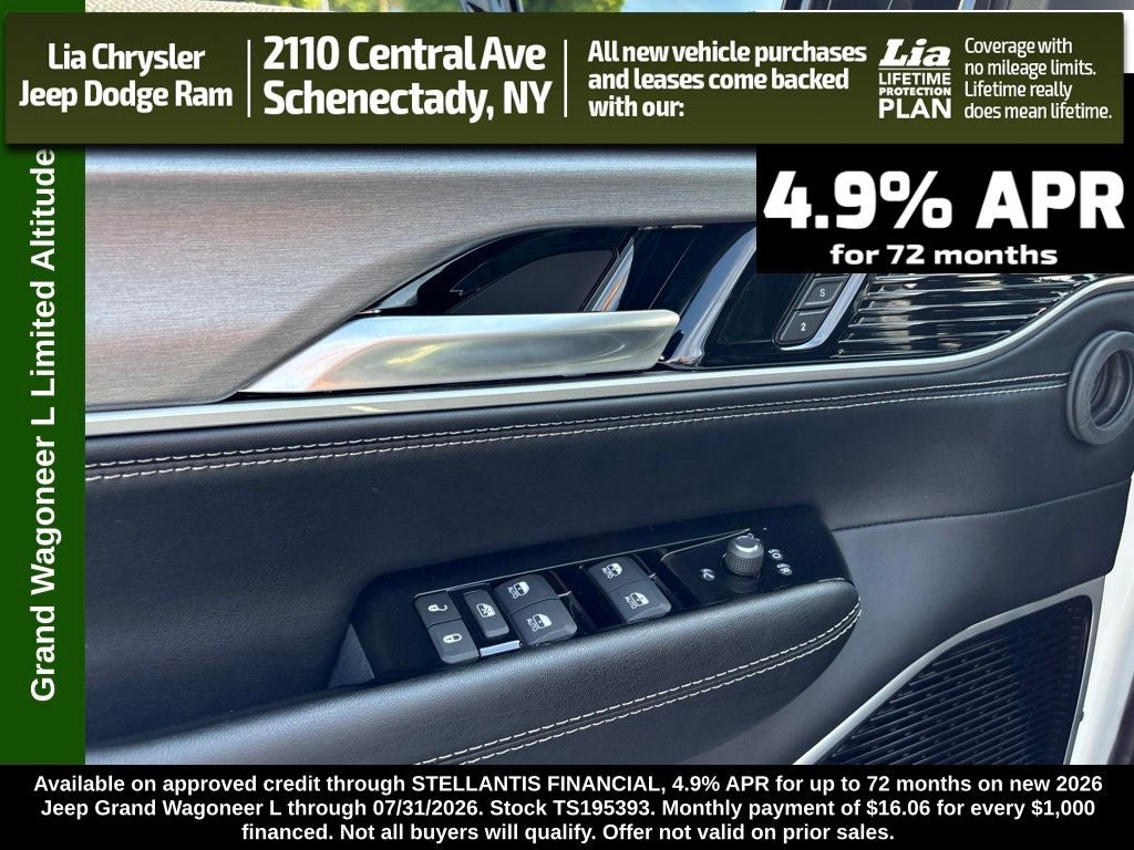 2026 Jeep Grand Wagoneer L Limited Altitude