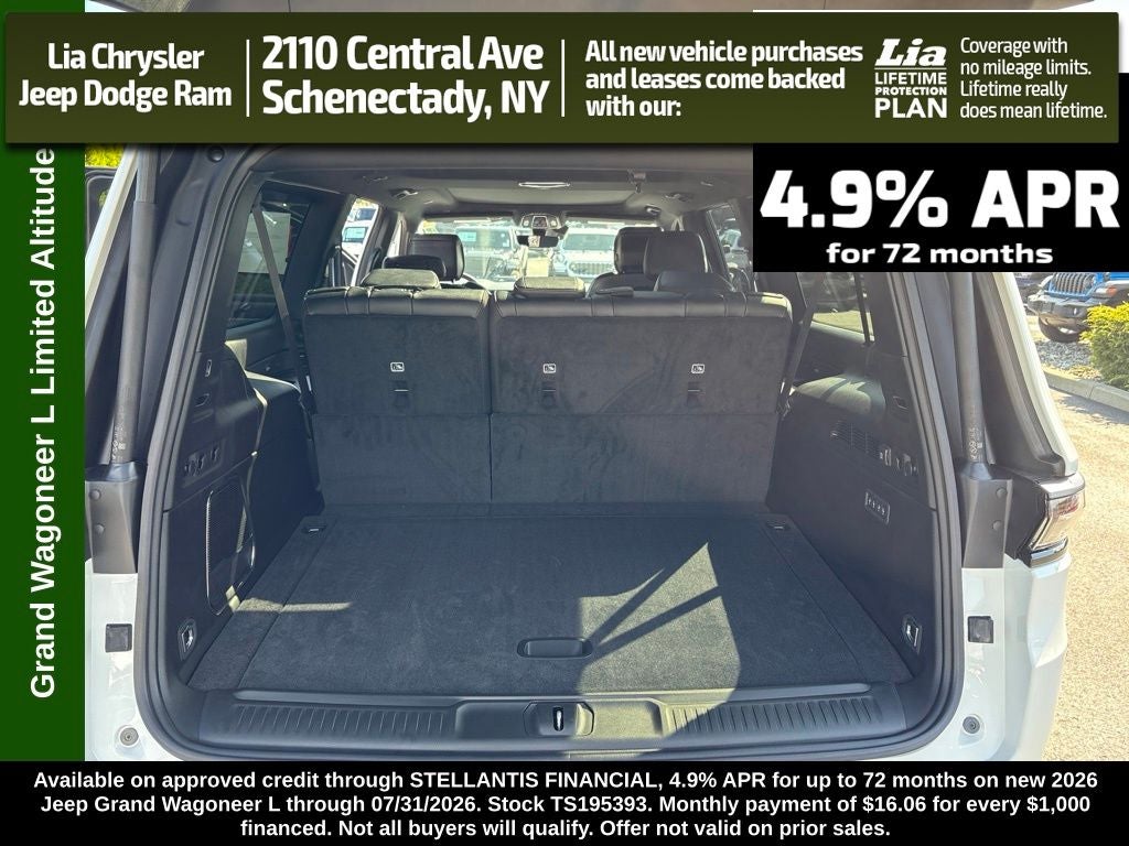 2026 Jeep Grand Wagoneer L Limited Altitude