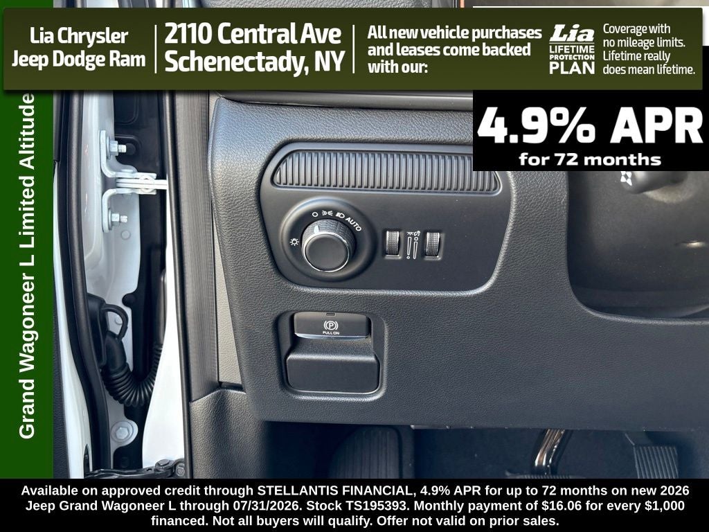 2026 Jeep Grand Wagoneer L Limited Altitude