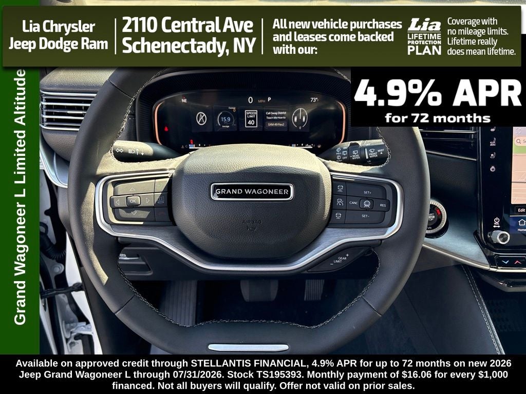 2026 Jeep Grand Wagoneer L Limited Altitude
