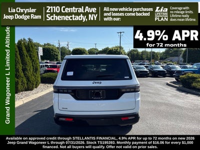 2026 Jeep Grand Wagoneer L Limited Altitude