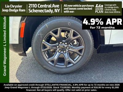 2026 Jeep Grand Wagoneer L Limited Altitude
