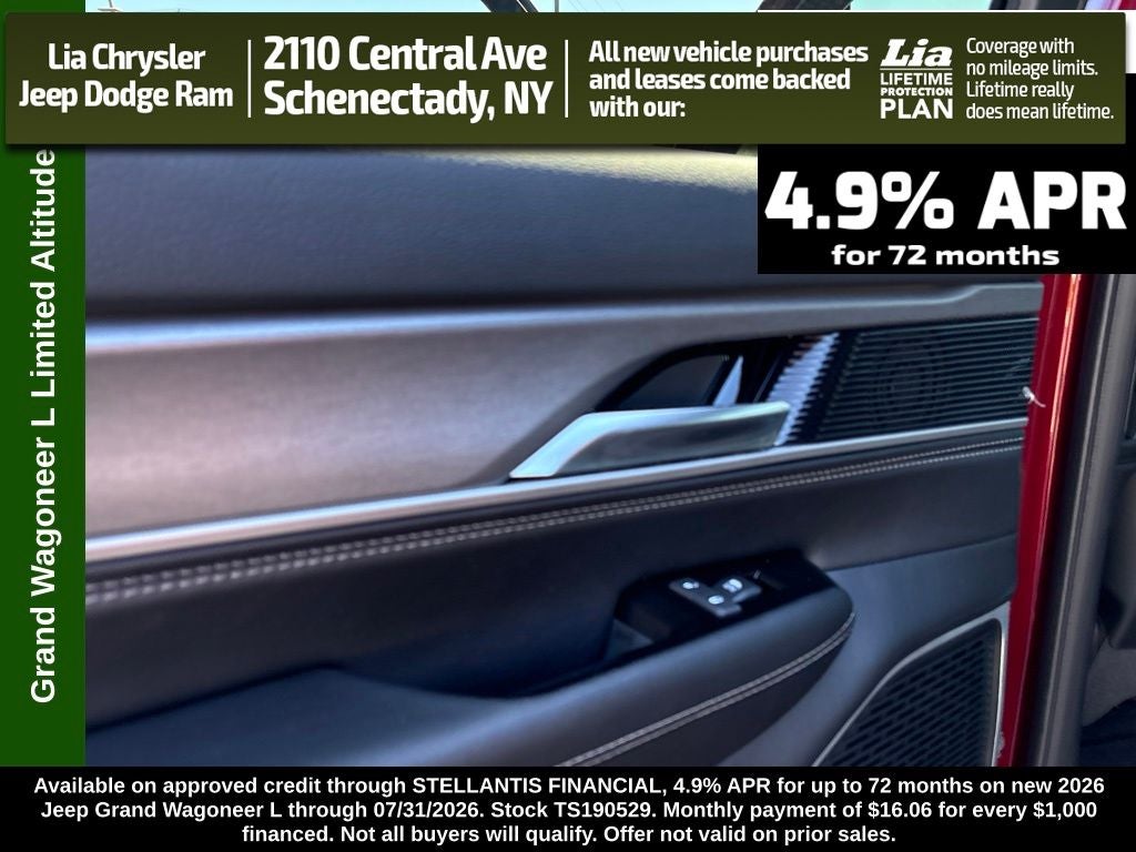 2026 Jeep Grand Wagoneer L Limited Altitude