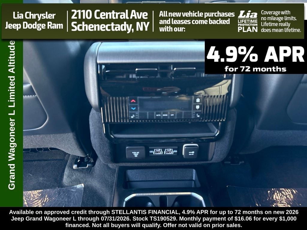 2026 Jeep Grand Wagoneer L Limited Altitude