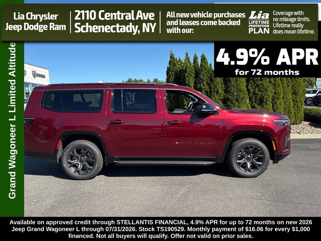2026 Jeep Grand Wagoneer L Limited Altitude
