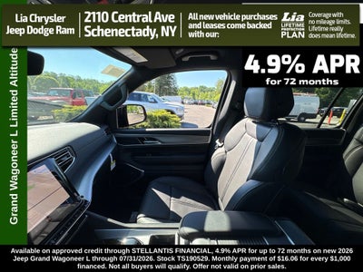 2026 Jeep Grand Wagoneer L Limited Altitude