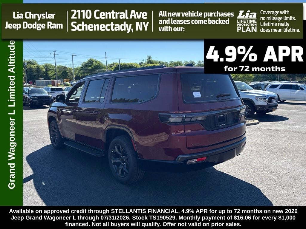2026 Jeep Grand Wagoneer L Limited Altitude