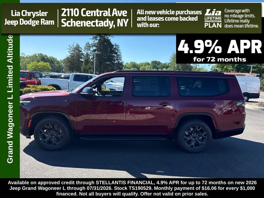 2026 Jeep Grand Wagoneer L Limited Altitude