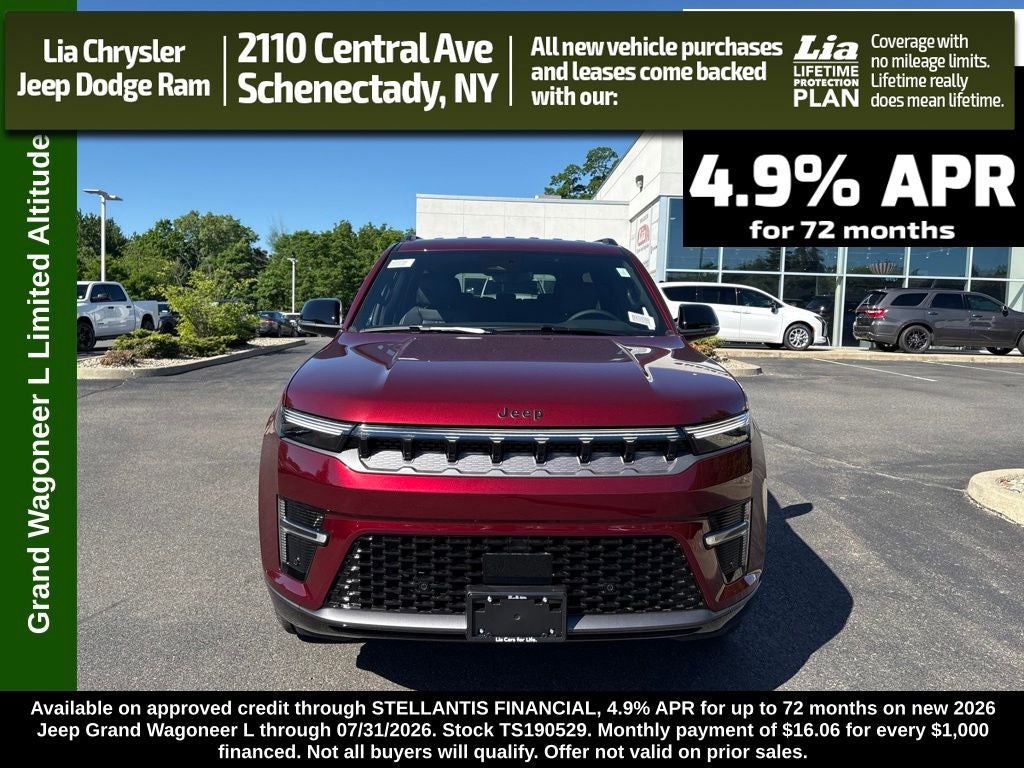 2026 Jeep Grand Wagoneer L Limited Altitude