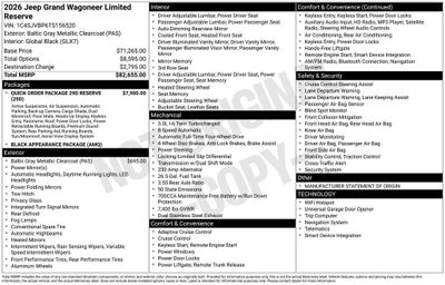 2026 Jeep Grand Wagoneer Limited