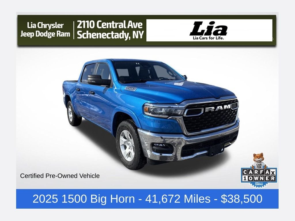 2025 RAM 1500 Big Horn/Lone Star 4D Crew Cab