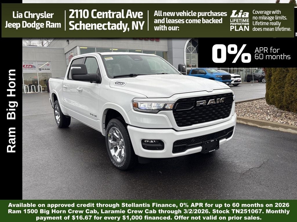 2026 RAM 1500 Big Horn/Lone Star 4D Crew Cab