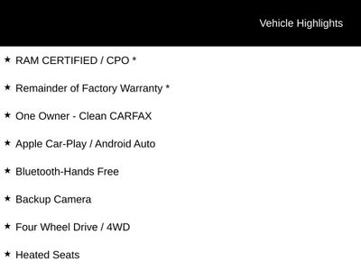 2025 RAM 1500 Big Horn/Lone Star 4D Crew Cab