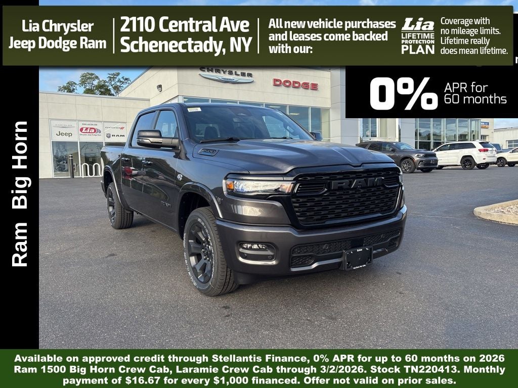 2026 RAM 1500 Big Horn/Lone Star 4D Crew Cab