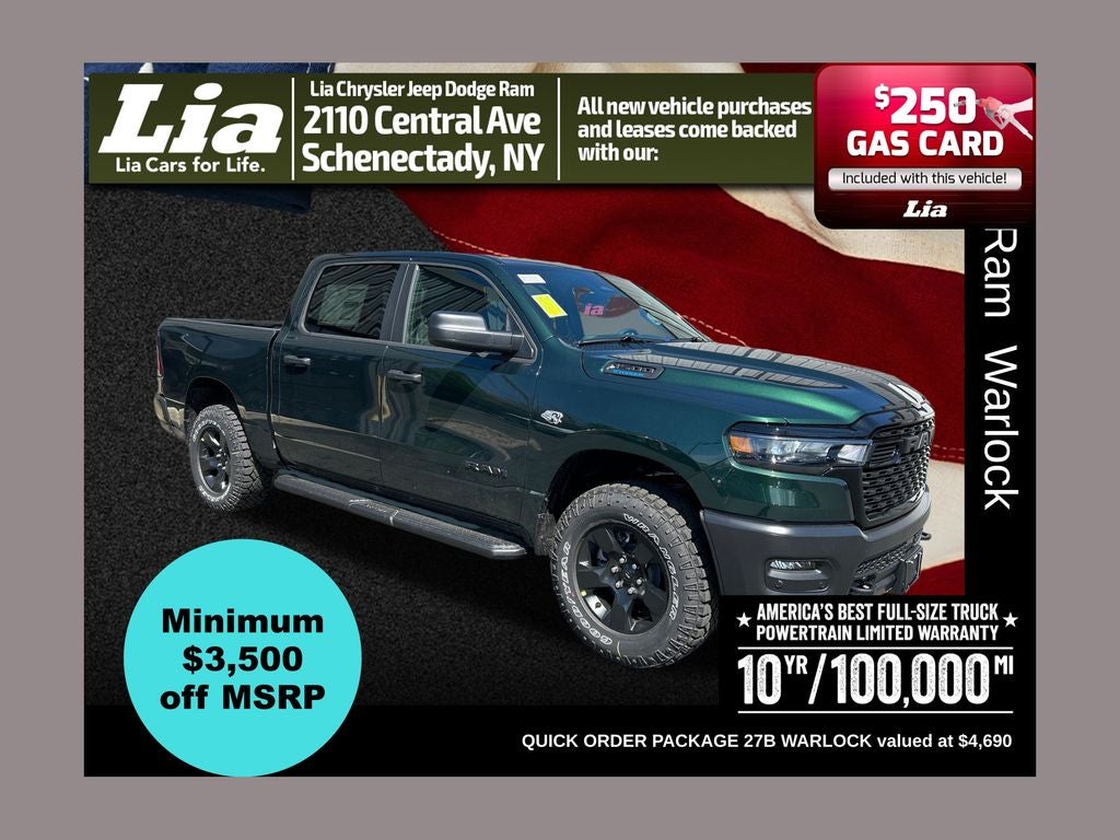 2026 RAM 1500 Warlock 4D Crew Cab