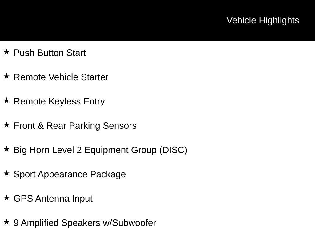 2023 RAM 1500 Big Horn/Lone Star 4D Crew Cab