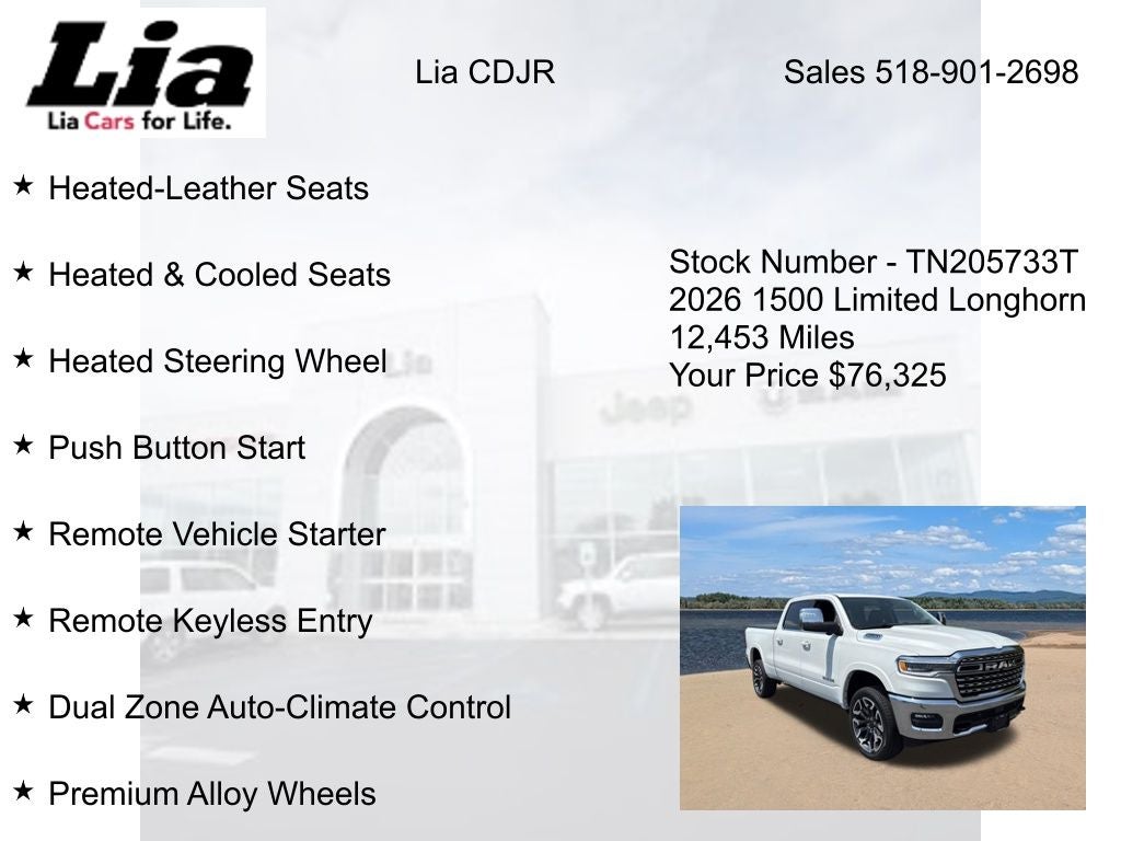 2026 RAM 1500 Limited 4D Crew Cab