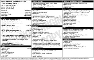 2024 Chevrolet Silverado 2500HD LTZ