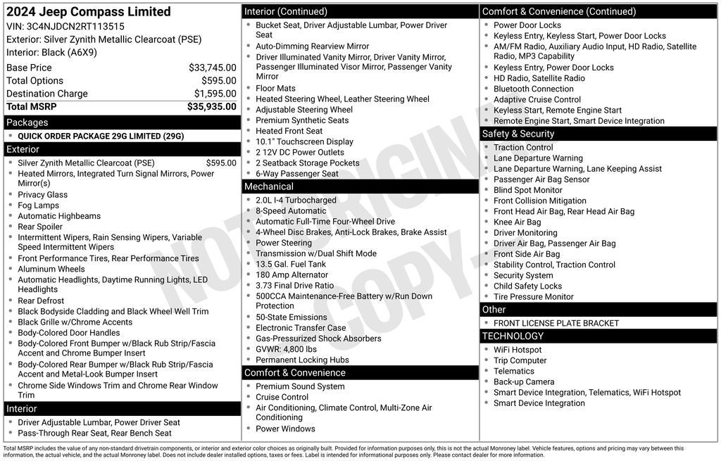 2024 Jeep Compass Limited