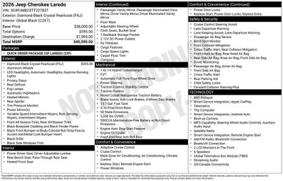 2026 Jeep Cherokee Laredo