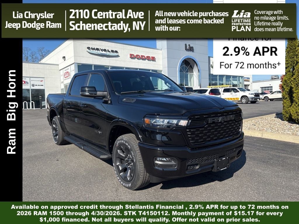 2026 RAM 1500 Big Horn/Lone Star 4D Crew Cab