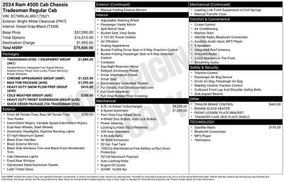 2024 RAM 4500HD Tradesman