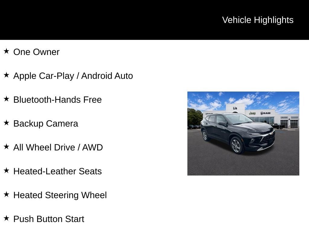 2025 Chevrolet Blazer LT