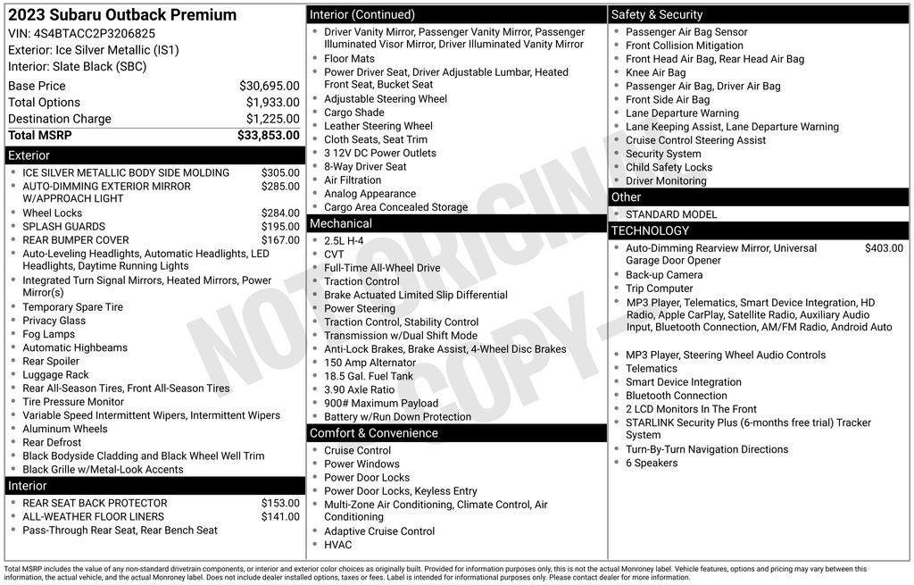 2023 Subaru Outback Premium