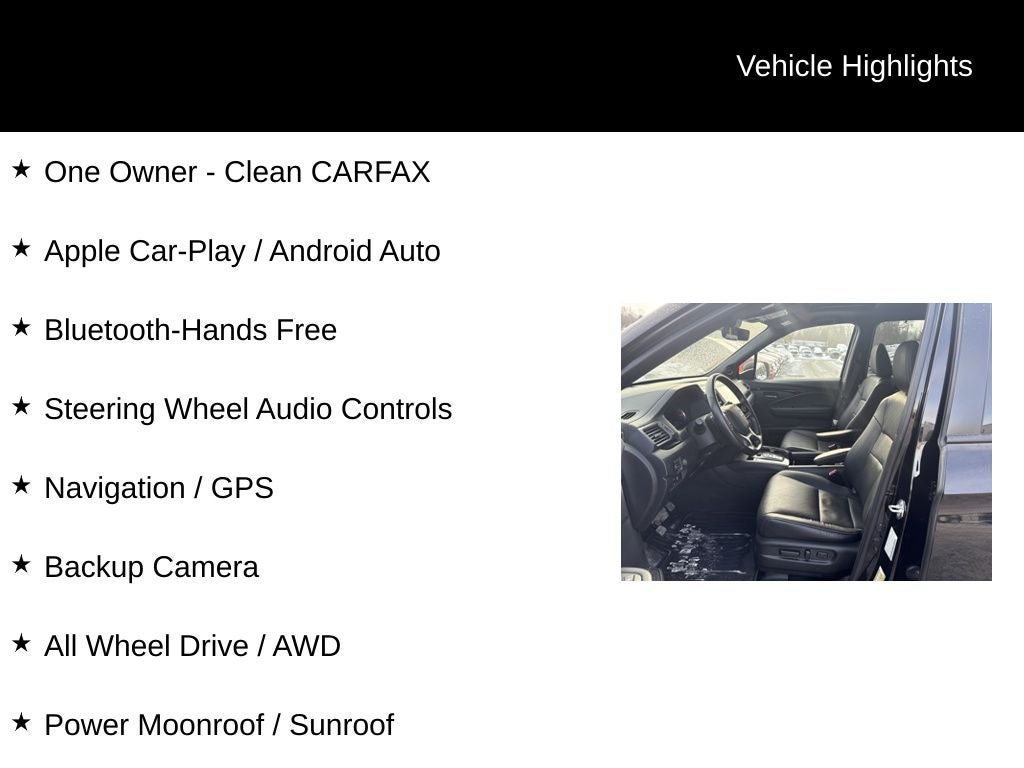 2021 Honda Passport Touring