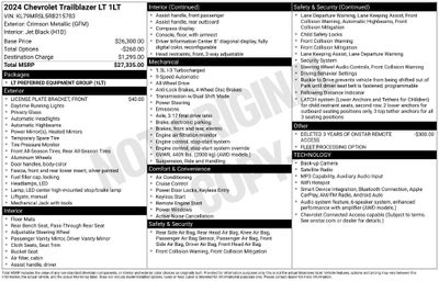 2024 Chevrolet TrailBlazer LT